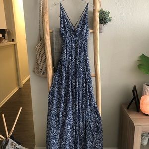 Open Back Maxi Dress